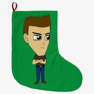 chibi grote kerstsok