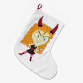 chibi grote kerstsok (Voorkant (Hangend))