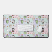 Chibi Halloween Monsters Bureaumat (Keyboard & Muis)