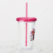 Chibi Harley Quinn en Chibi Catoman met katten Acryl Drinkbeker (Rechts)