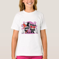 Chibi Harley Quinn en Chibi Catoman met katten