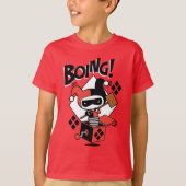 Chibi Harley-Quinn-In-A-Box met Hammer T-shirt (Voorkant)