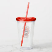 Chibi Harley Quinn Splits Acryl Drinkbeker (Achterkant)