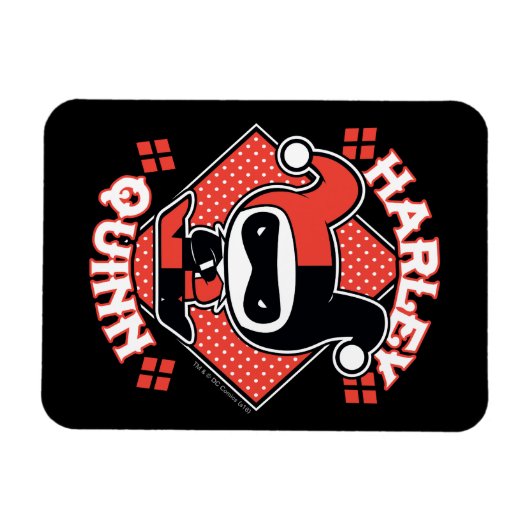 Chibi Harley Quinn Splits Magneet (Horizontaal)