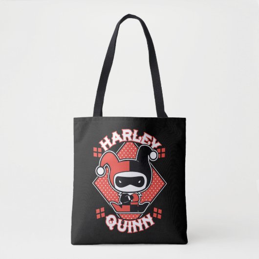 Chibi Harley Quinn Splits Tote Bag (Voorkant)