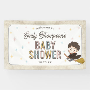 Chibi Harry Potter Baby Toverfeestje Spandoek