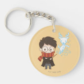 Chibi HARRY POTTER™ Patronus Sleutelhanger (Voorkant)