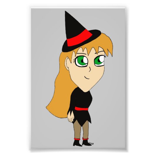chibi heks foto afdruk (Voorkant)