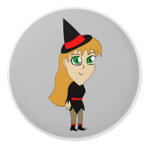 chibi heks keramische knop