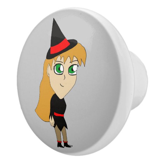 chibi heks keramische knop (Rechts)