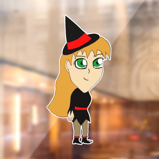 chibi heks raamsticker (Vel 2)