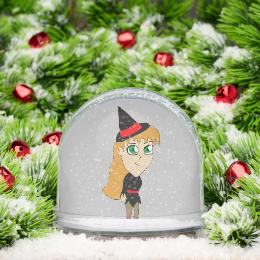 chibi heks sneeuwbol (Kerstmis)