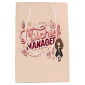 Chibi Hermelien "Mischief Managed" Medium Cadeauzakje (Voorkant)