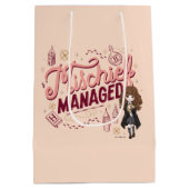 Chibi Hermelien "Mischief Managed" Medium Cadeauzakje (Achterkant)