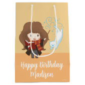 Chibi Hermione Granger Patronus Medium Cadeauzakje (Achterkant)