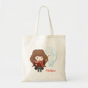 Chibi Hermione Granger Patronus Tote Bag