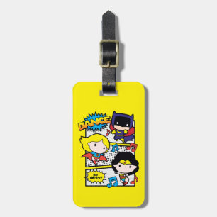 Chibi Heroes Dancing Bagagelabel