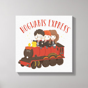 Chibi HOGWARTS EXPRESS™ Ride Canvas Afdruk