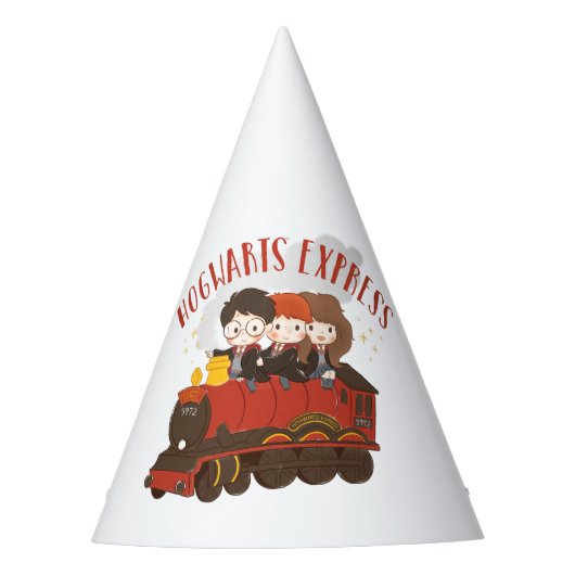 Chibi HOGWARTS EXPRESS™ Ride Feesthoedjes (Voorkant)
