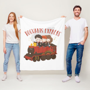 Chibi HOGWARTS EXPRESS™ Ride Fleece Deken