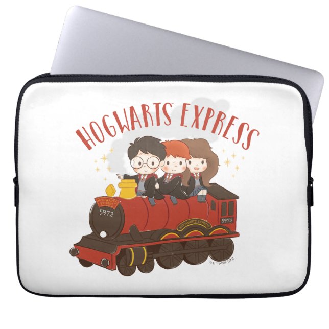 Chibi HOGWARTS EXPRESS™ Ride Laptop Sleeve (Voorkant)