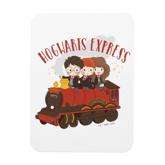 Chibi HOGWARTS EXPRESS™ Ride Magneet (Verticaal)
