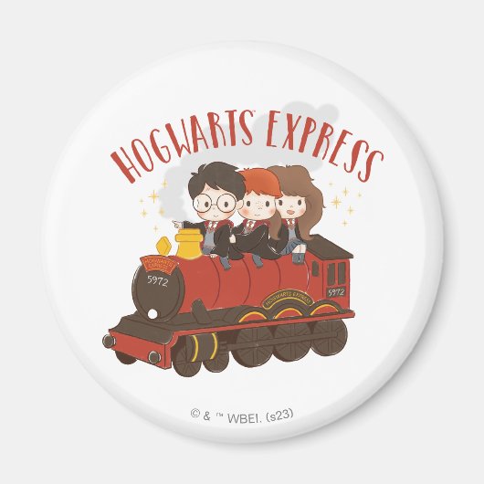 Chibi HOGWARTS EXPRESS™ Ride Magneet (Voorkant)
