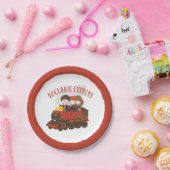 Chibi HOGWARTS EXPRESS™ Ride Papieren Bordje (Feest)