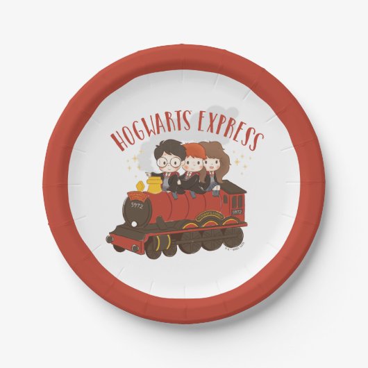 Chibi HOGWARTS EXPRESS™ Ride Papieren Bordje (Voorkant)
