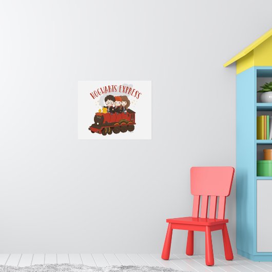 Chibi HOGWARTS EXPRESS™ Ride Poster (Kinderkamer 1)
