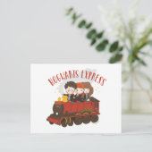 Chibi HOGWARTS EXPRESS™ rit Briefkaart (Staand voorkant)