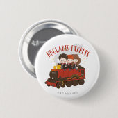 Chibi HOGWARTS EXPRESS™ Rit Ronde Button 5,7 Cm (Voorkant /achterkant)