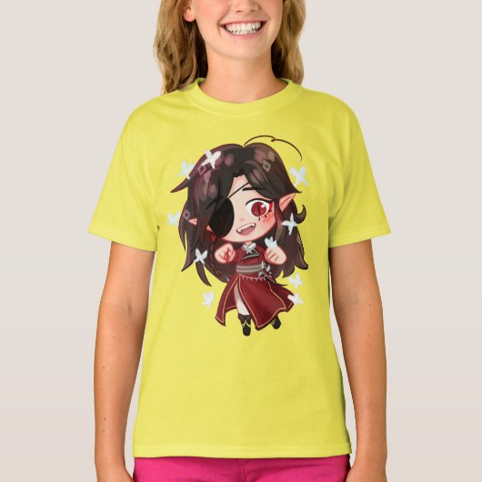 Chibi Hua Cheng Tgcf T-shirt (Voorkant)
