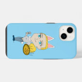 chibi iPhone hoesje (Achterkant horizontaal)