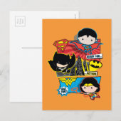 Chibi is klaar voor actie! briefkaart (Voorkant / Achterkant)