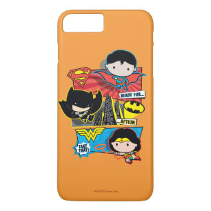 Chibi is klaar voor actie! iPhone 8 plus / 7 plus hoesje