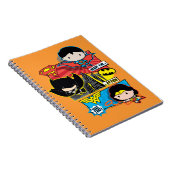 Chibi is klaar voor actie! notitieboek (Rechterzijde)