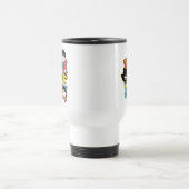 Chibi is klaar voor actie! reisbeker (Center)