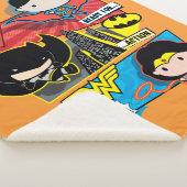 Chibi is klaar voor actie! sherpa deken (3/4)