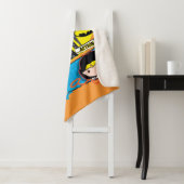 Chibi is klaar voor actie! sherpa deken (In situ)