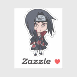 Chibi Itachi Uchiha - Anime Style Sticker