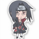 Chibi Itachi Uchiha - Anime Style Sticker (Voorkant)