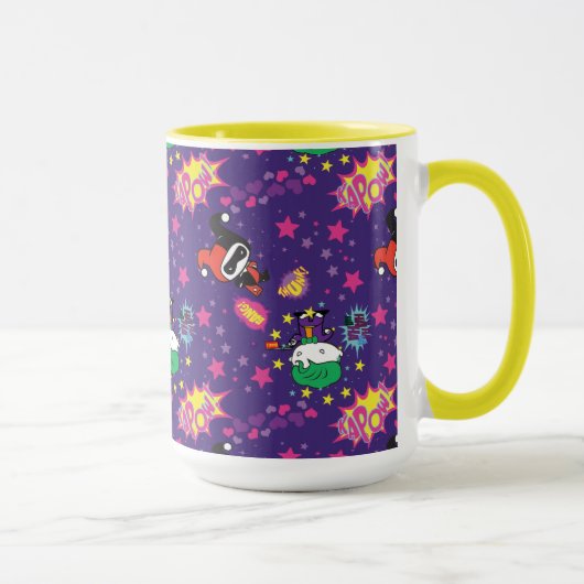 Chibi Joker en Harley Pattern Mok (Rechts)