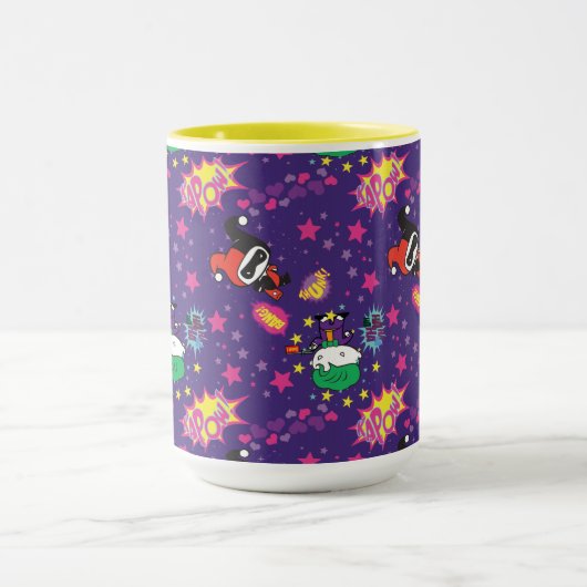 Chibi Joker en Harley Pattern Mok (Midden)