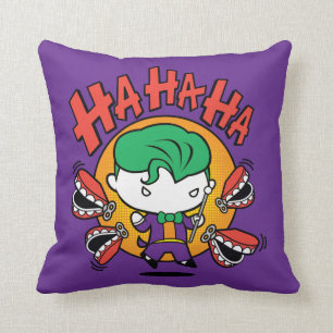 Chibi Joker met Speelgoed Teeth Kussen