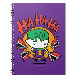 Chibi Joker met Speelgoed Teeth Notitieboek