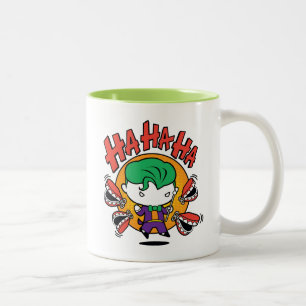 Chibi Joker met Speelgoed Teeth Tweekleurige Koffiemok