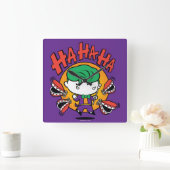 Chibi Joker met Speelgoed Teeth Vierkante Klok (Huis)