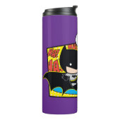 Chibi Joker Pranking Chibi Batman Thermosbeker (Gedraaid links)