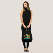 Chibi Joker Pranking Chibi Batman Tote Bag (Voorkant (model))